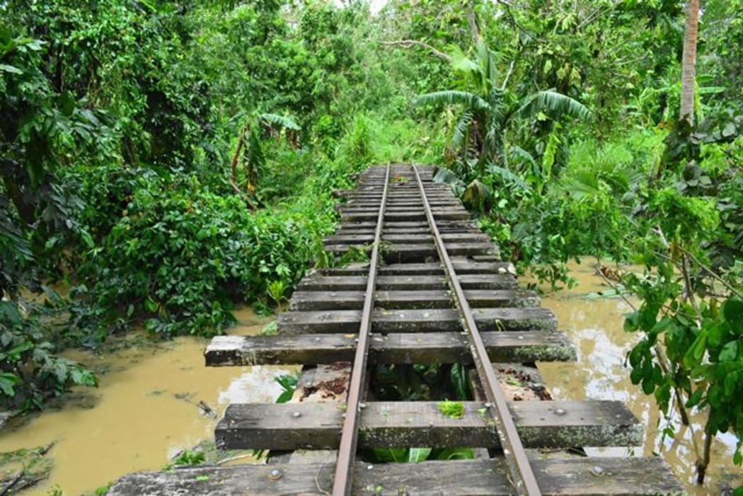 Fiji, Cyclone, Evan, Railway
