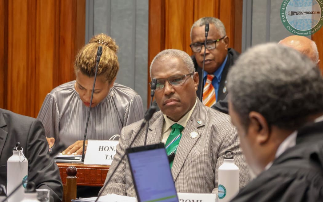 Justice Minister and Attorney-General Siromi Turaga in Parliament on Monday. 11 March 2024