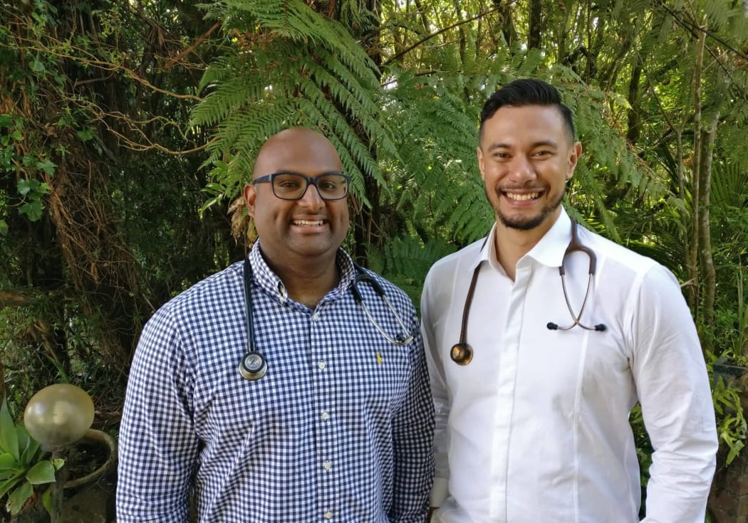 Dr Sanjeev Krishna and Dr Canaan Aumua