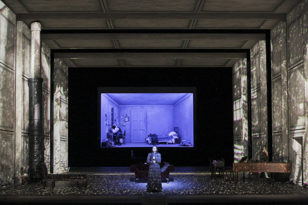 A scene from Werther at The Met
