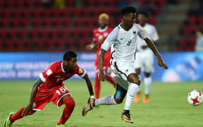 New Caledonia were outclassed 7-1 by France.