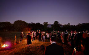 A dawn blessing was held at Te Āwhina   Marae to mark the significant milestone of a $12.3m papakainga development that will see 20 new homes built on the marae.
