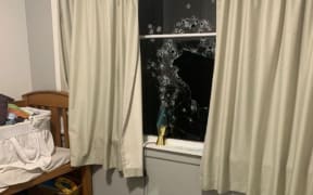 Child's bedroom window destroyed by shotgun blast in Wairoa