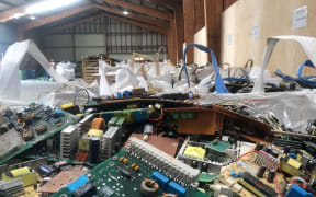 The Computer Recycling centre in Onehunga, Auckland