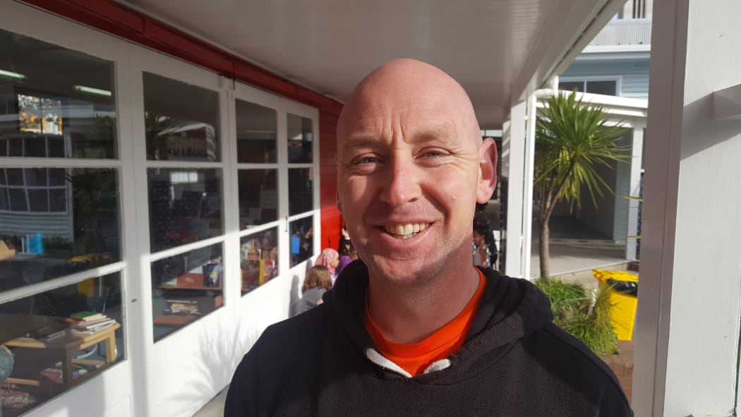 Matthew is looking forward to spending time with his children on the teachers' strike day.