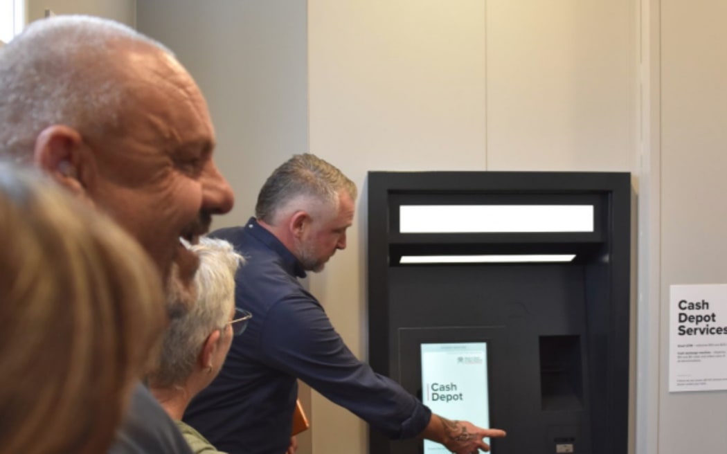 The Reserve Bank's cash depot in the Waipukurau library.