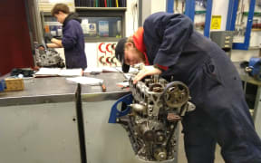 Ara Institute of Canterbury automotive engineering student.