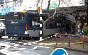 The scene of the crash.