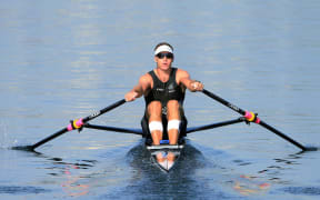 Mahe Drysdale in the men's single sculls at the Rio 2016 Olympics.