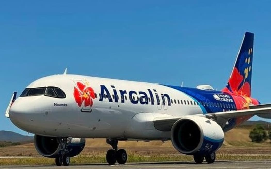 Air Calédonie International’s new A320neo carrier, named Nouméa, welcomed at La Tontouta international airport on 26 December 2023 (PICTURE Air Calédonie International)