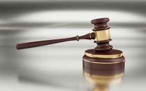 3D illustration image of a gavel - auction hammer