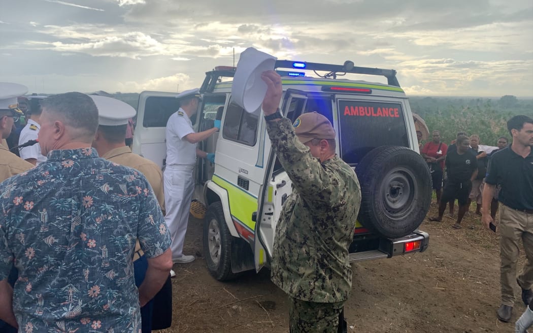 The authorities deal with the incident at Bloody Ridge.
