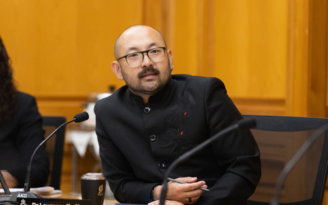 Green MP Lawrence Xu-Nan in Parliament's Regulations Review Committee.