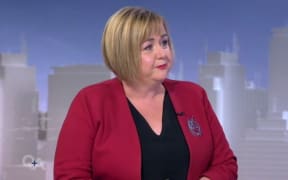 Megan Woods on TVNZ's Q+A
