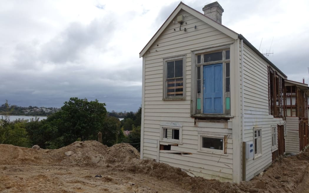 The house was demolished to make way for an office and residential building.