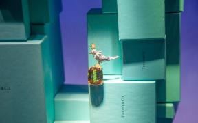Tiffany's flagship store at the 5th Ave in New York City, United States of America.