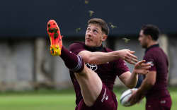 All Blacks halfback Cam Roigard.