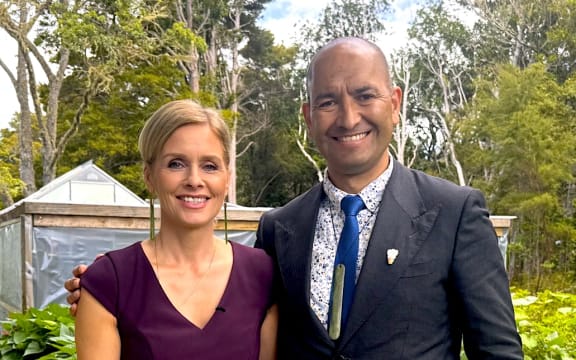 Tama Potaka and Mihingarangi Forbes