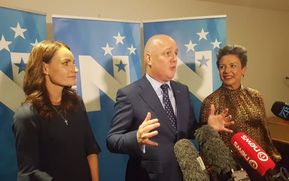 Christopher Luxon has been selected as the National Party's candidate.