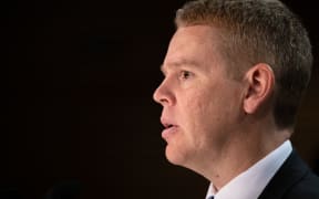 Prime Minister Chris Hipkins announces the resignation of Minister Michael Wood