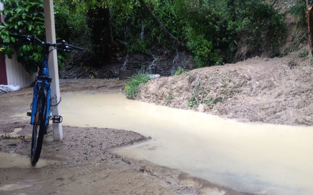 Wellington 72mm of rain in a little over 12 hours on Saturday.