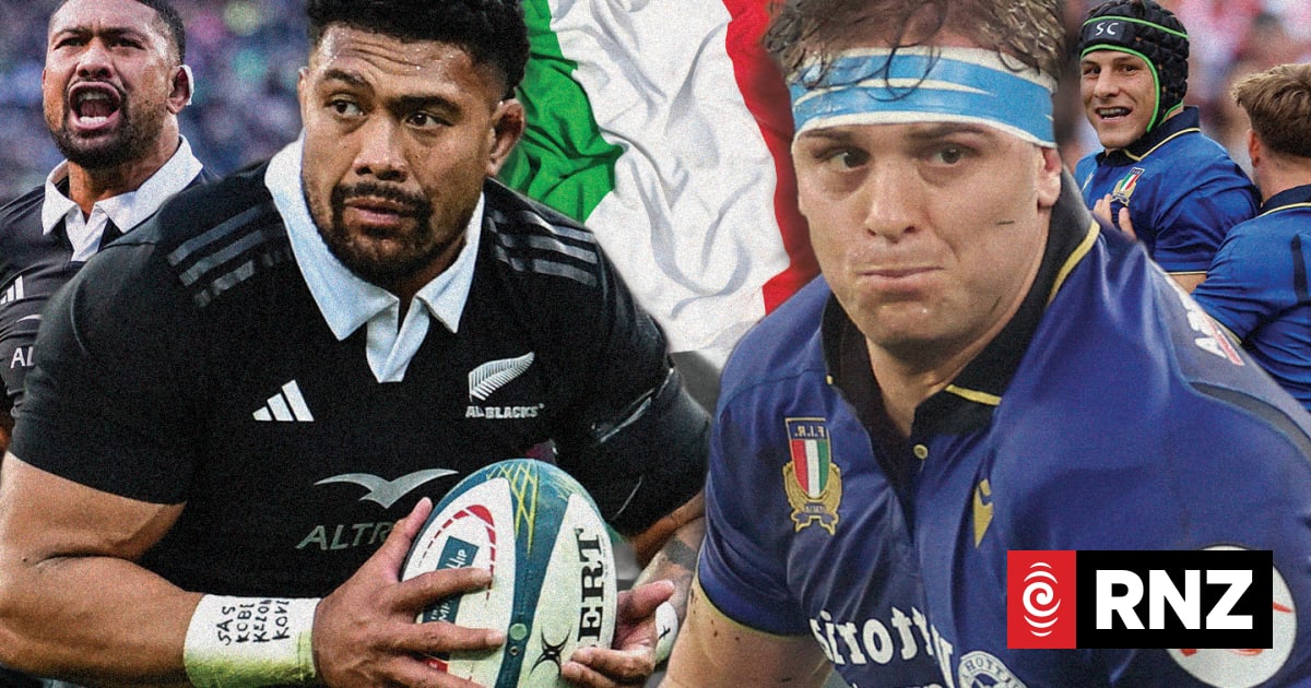 Live: All Blacks v Italy rugby Nations Championship