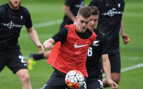 New Zealand footballer Myer Bevan.