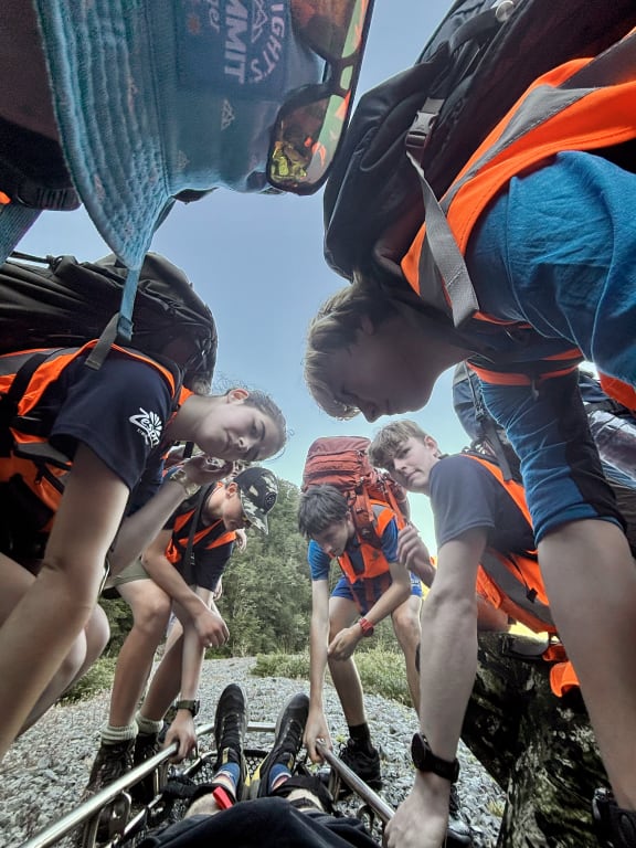 Youth Search and Rescue in operation.