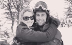 Dave and Amy van Zwanenberg, a Muriwai volunteer firefighter who died during Cyclone Gabrielle