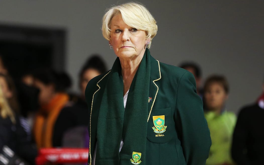 Former Australian Diamonds coach now South Africa coach Norma Plummer