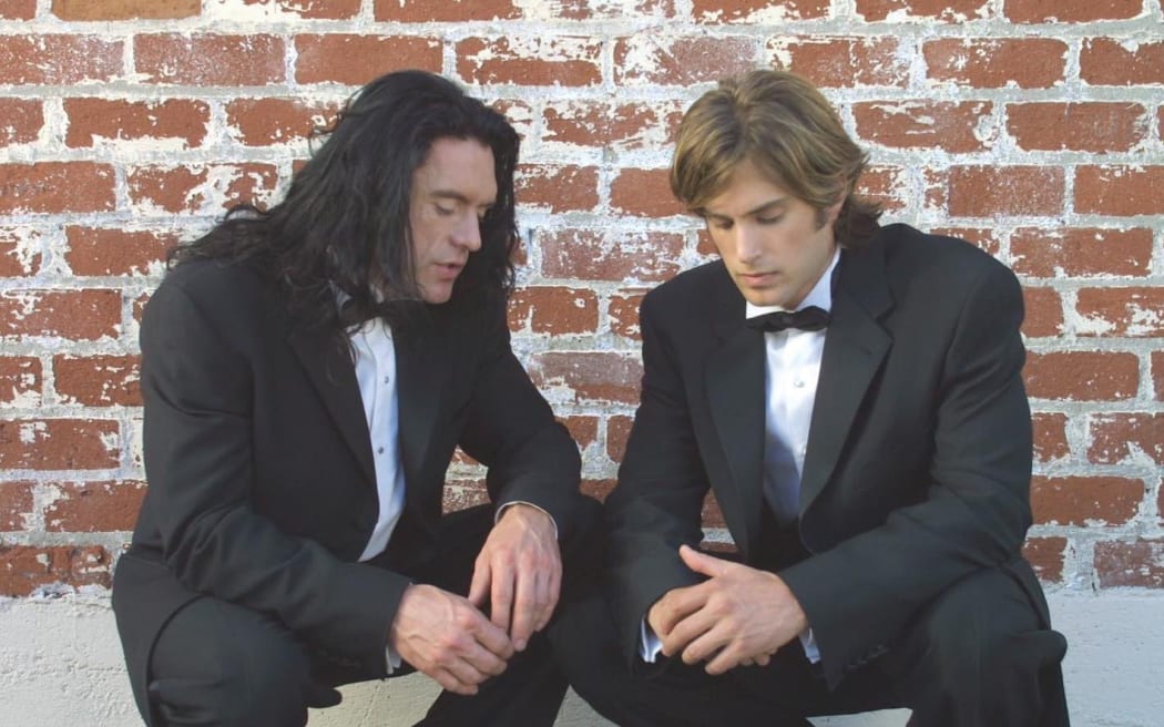 Tommy Wiseau and Greg Sestero