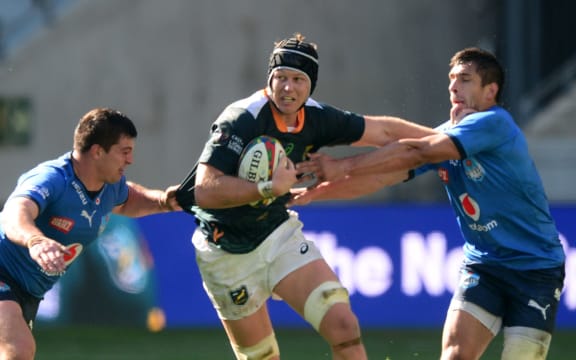 Nicolaas Janse van Rensburg of South Africa A