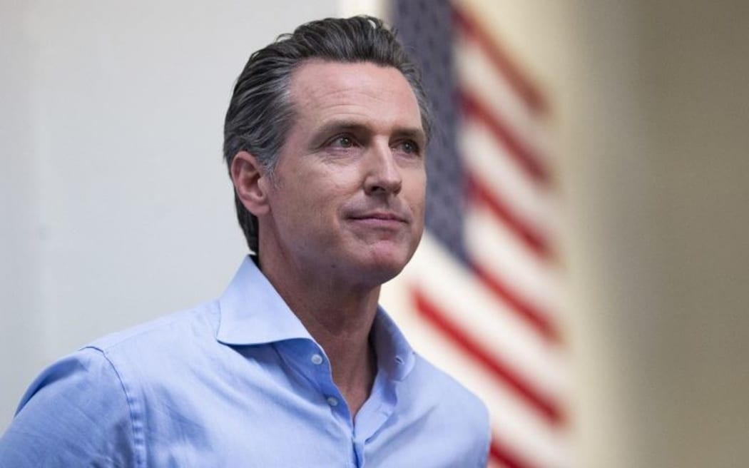 California Governor Gavin Newsom