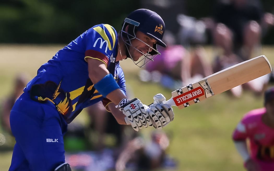 Hamish Rutherford guided the Otago Volts to a record 249-3.