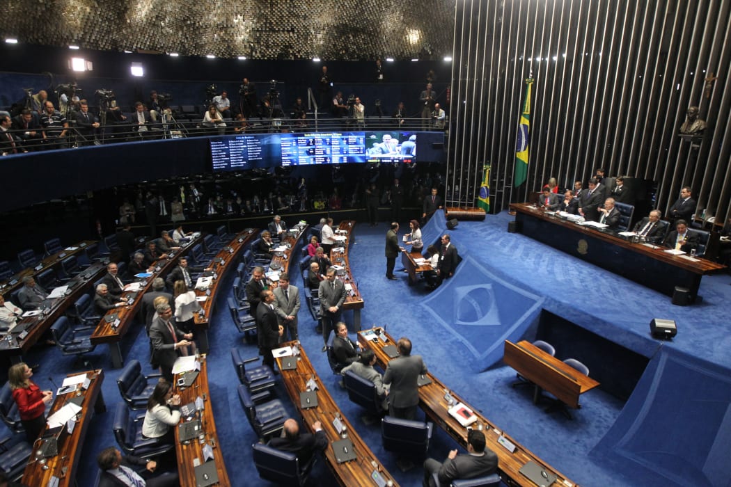 The Brazilian Senate in plenary session.
