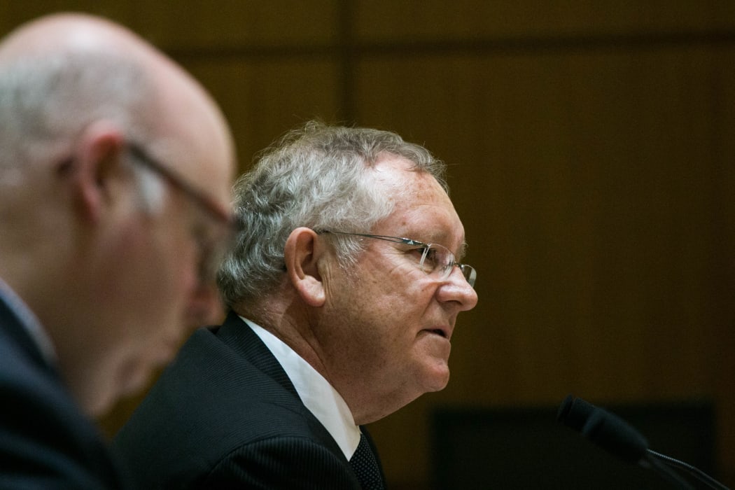 Director and chief advisor of mental health at the Ministry of Health Dr John Crawshaw tells the health committee Ashley Peacock  has been very challenging for the services.