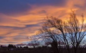 Twilight autumn/winter Tekapo.
