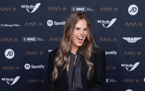 Artist Cassie Henderson at the Aotearoa Music Awards 2025.