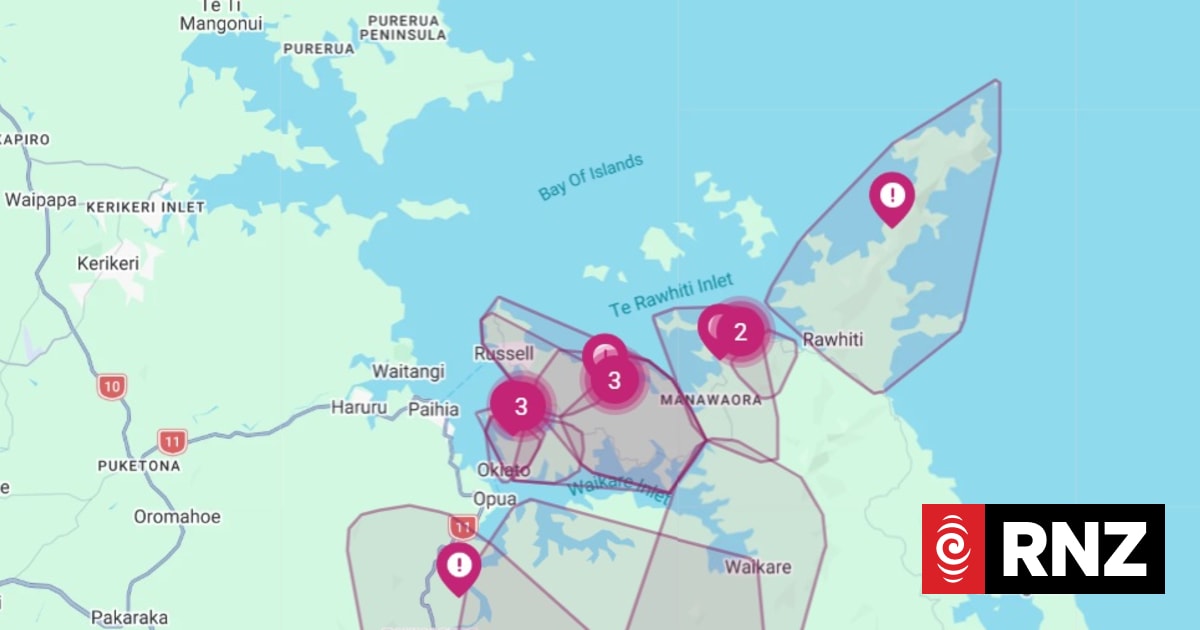 Suspected copper thieves cause major internet outage in Bay of Islands