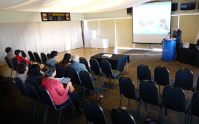 Eileen Cameron's home goes under auction in Manukau, Auckland.