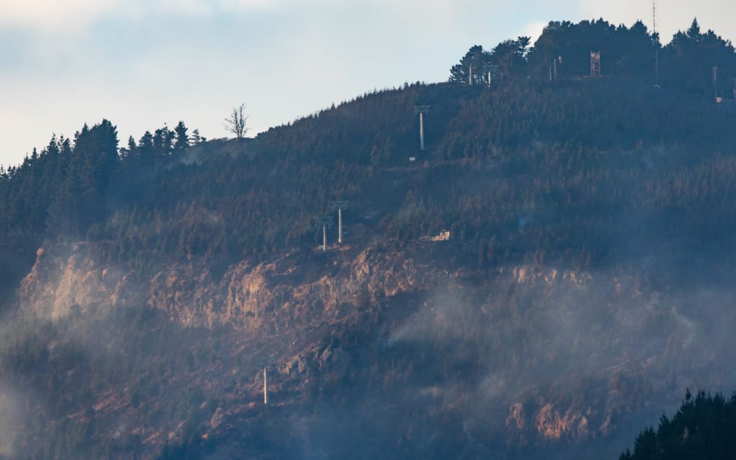 Christchurch Adventure Park - day 3 Port Hills fire
