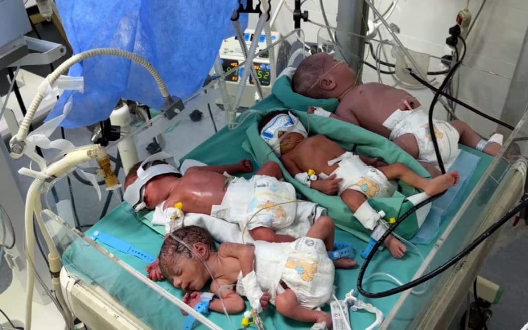 Doctors in Gaza say they were forced to cram multiple babies into one incubator as hospitals warned that fuel shortages are forcing them to shut off vital services, putting patients’ lives at risk.