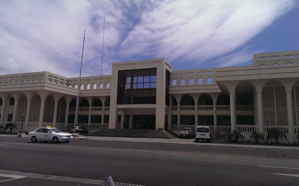 Court house in Samoa