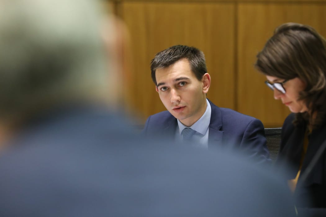 National MP Simeon Brown in Select Committee
