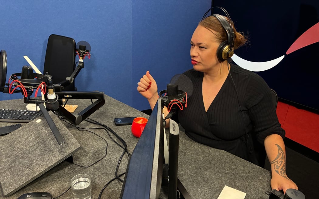 Wellington mayor Tory Whanau speaking to Mihingarangi Forbes on RNZ's Saturday Morning.