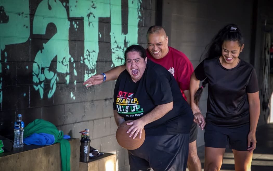 Patu whanau getting active.