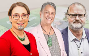 Bowel Cancer NZ medical advisor professor Sue Crengle, Tai Runga Takiwaa Māori Ward Councillor Tilly Turner, and doctor Rawiri McKree Jansen express concern over the sudden decision to end bowel cancer screening for Māori and Pasifika communities aged 50 to 60.
