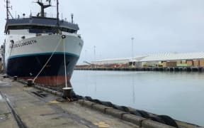 The US vessel, Marcus Langseth is currently in Napier Port after a five week study of the Hikurangi Plate.