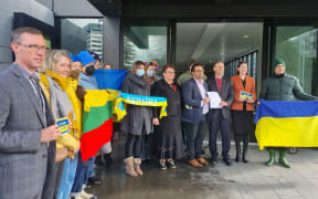 A petition has been delivered to Parliament, calling for the Russian ambassador to be expelled.