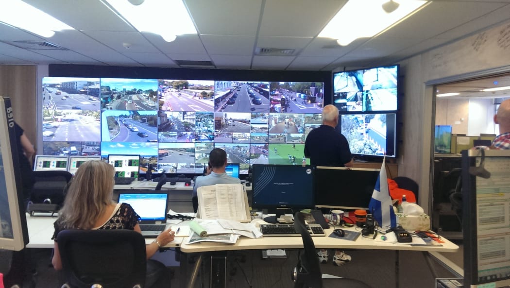 The major events operation centre in Auckland.